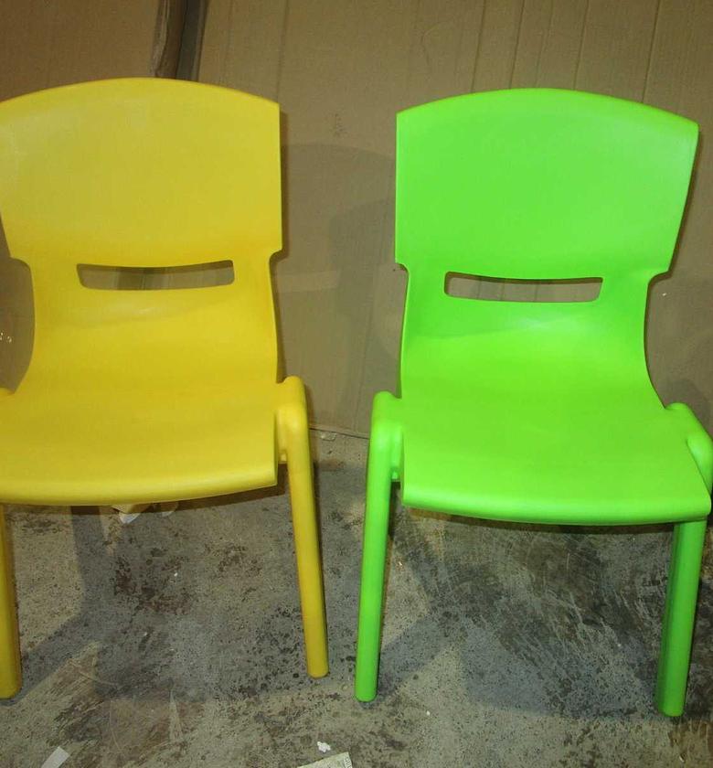 Chair child pp yellow green image