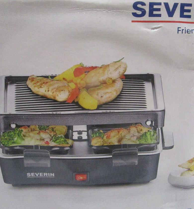 Raclette grill, 4 pans #ref:2370# image