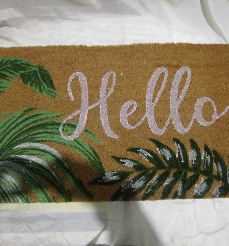 Doormat printed with pvc  image