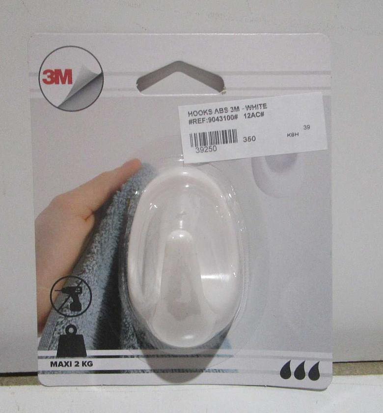 Hooks abs 3m - white image