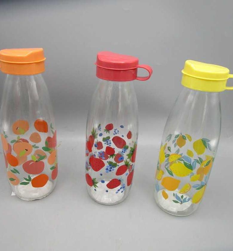 Bottle glass 500ml with p image