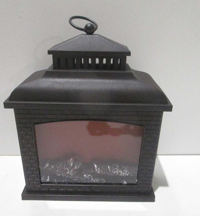 Fireplace lamp usb line or image