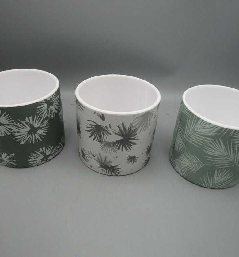 Flowerpot ceramic 3ass design image