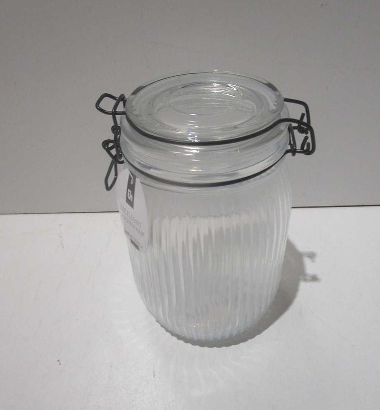 Glass jar with lid 1000ml image