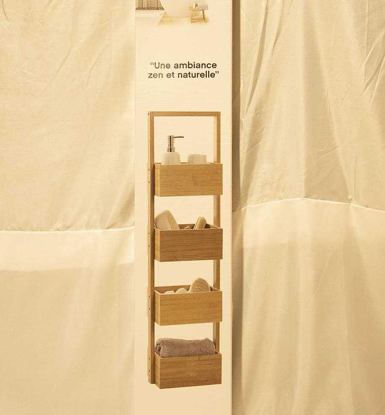 Shelf 4 level bamboo #ref:216716020# image