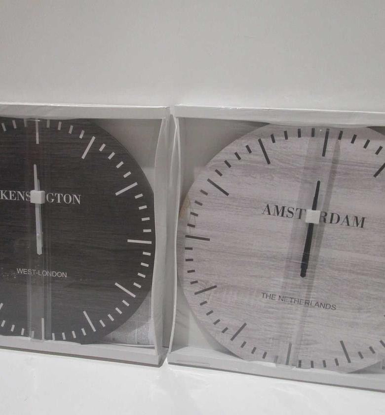 Wall clock mdf 600x45mm 2ass image