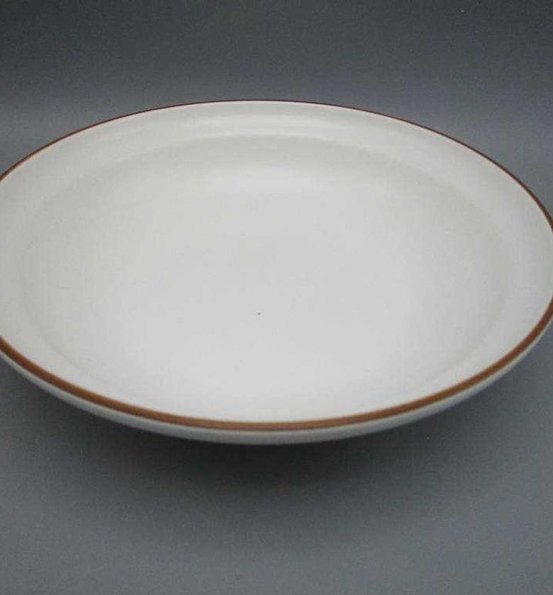 Plate deep dia 21cm white image