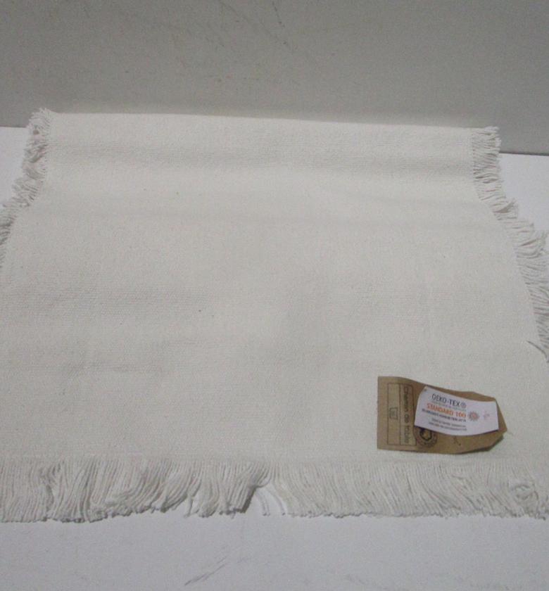 Table runner maha white 38x140 image