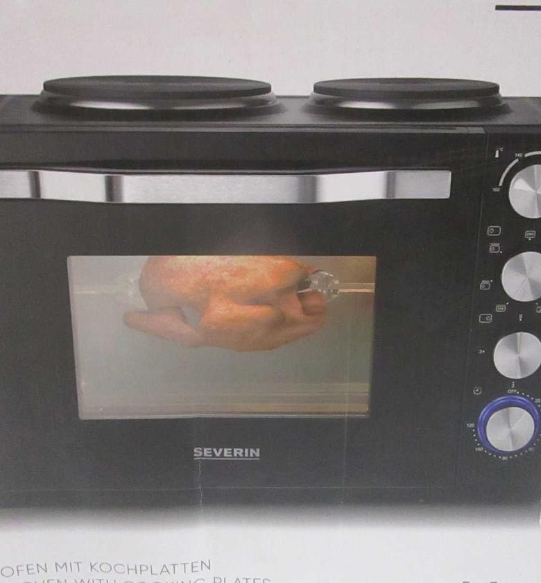 Baking and toasting oven with image