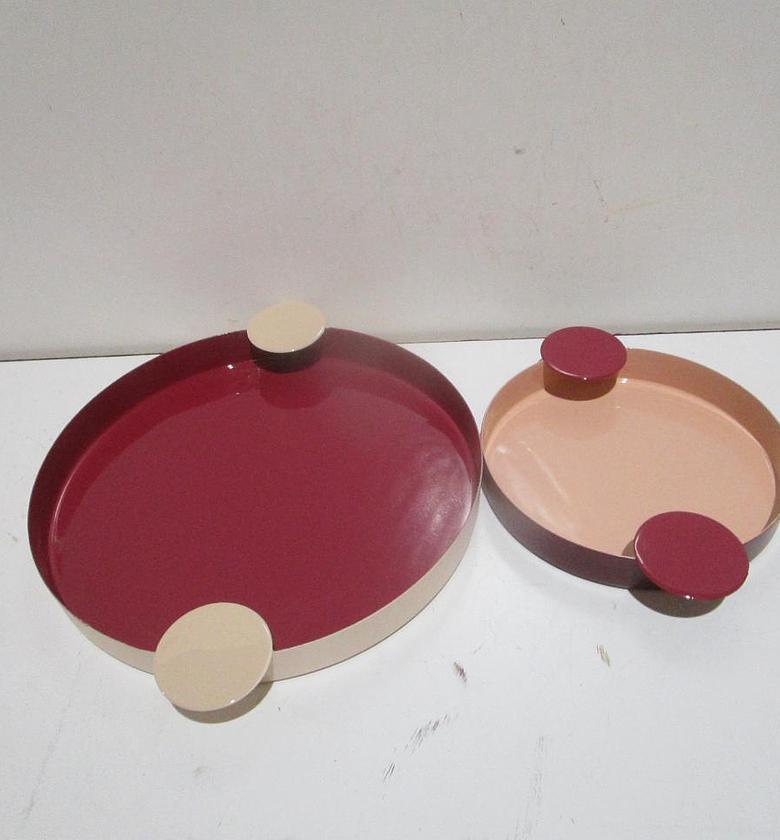 Set of 2 round tray image