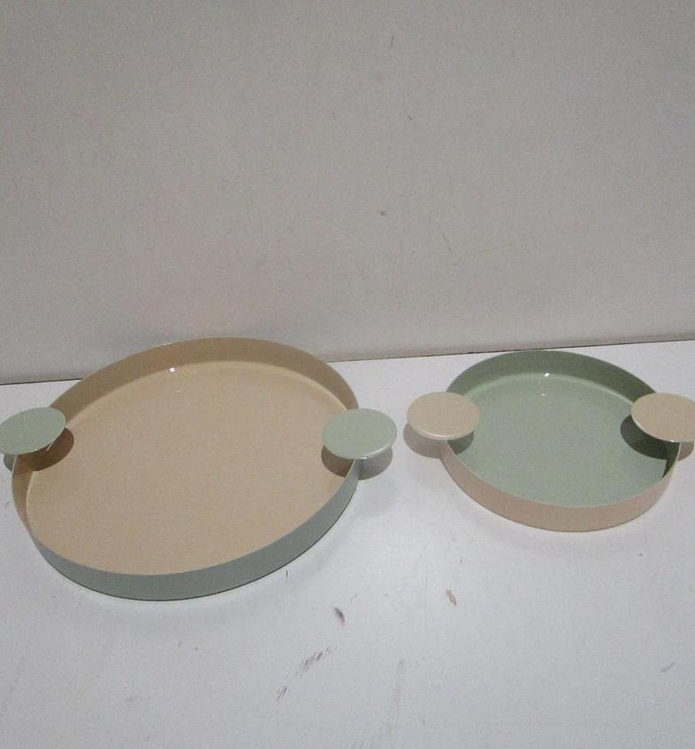 Set of 2 round tray image