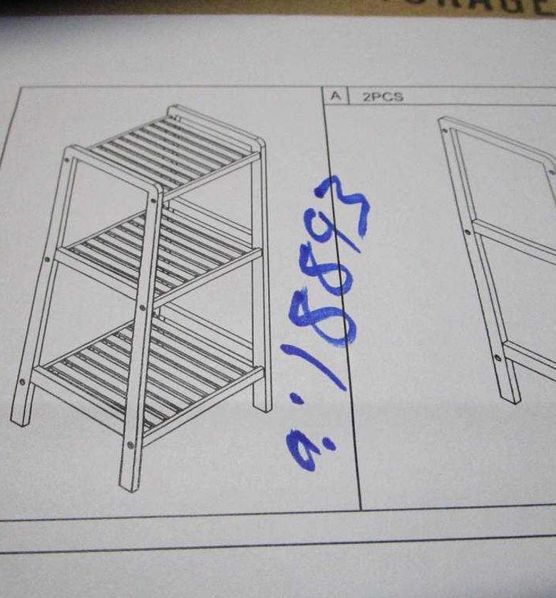 Shelf storage with 3 shelf image