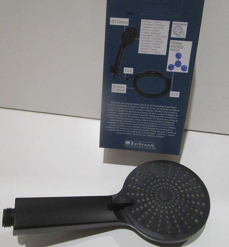 Handshower set matt black image