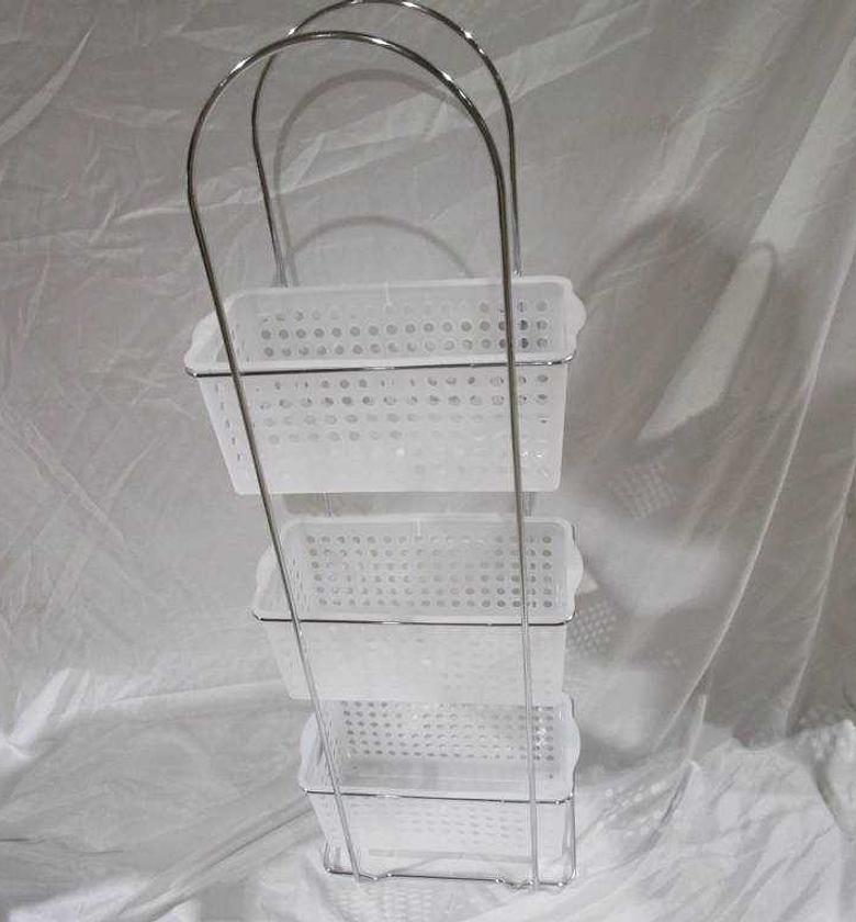 Shelf metal 3 baskets #re image