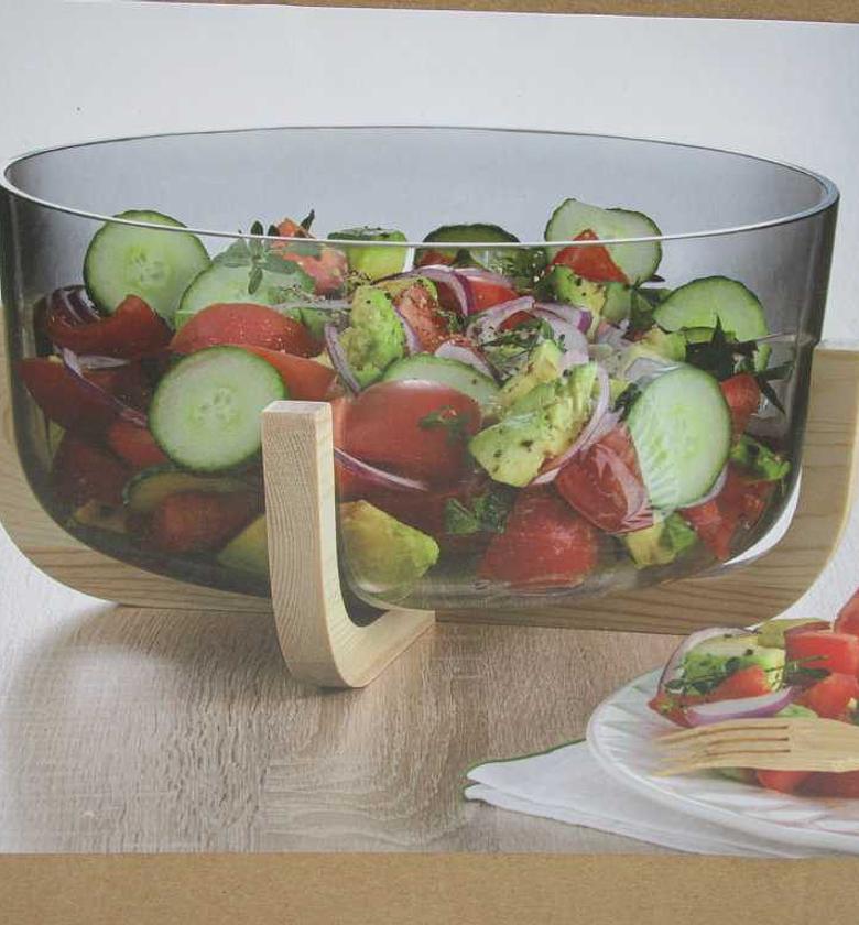 Glass arha smoky saladbowl image