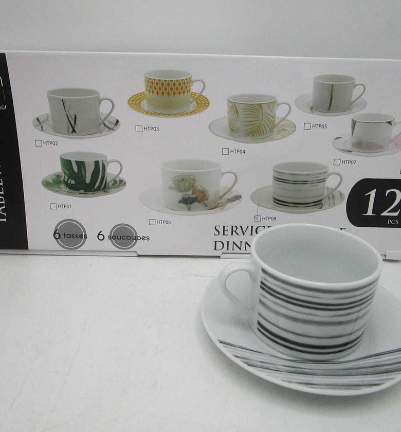 12pcs round tea setporcel image