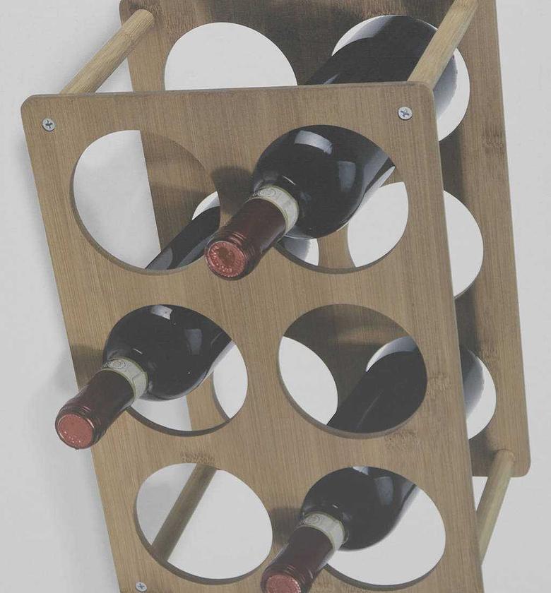 Wine rack for 6 bottles image