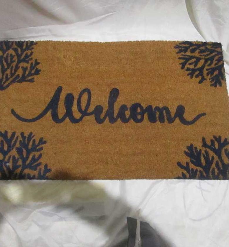 Doormat printed with pvc  image