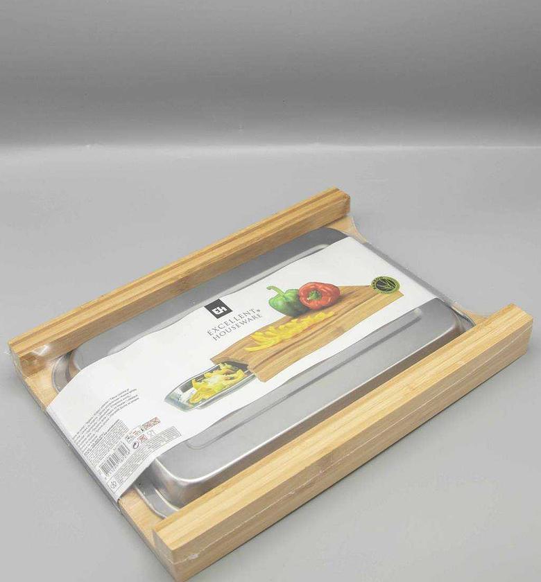 Cutting board bamboo with image