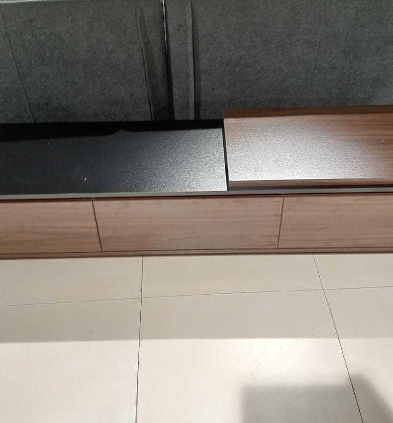 Tv stand melamine laminated image