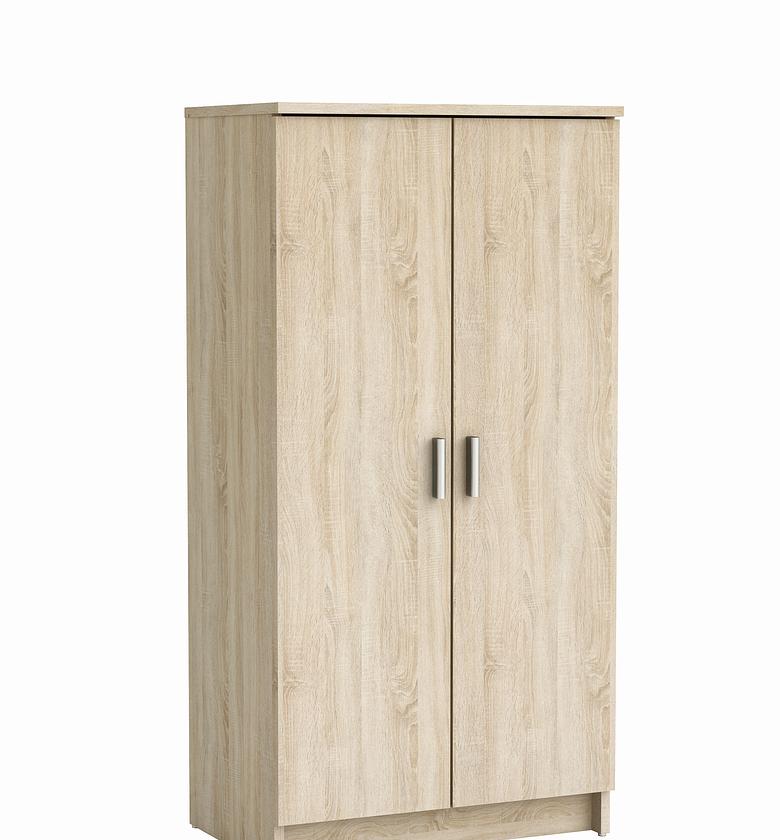 Shoe cabinet with 2 doors and 7 spokes image