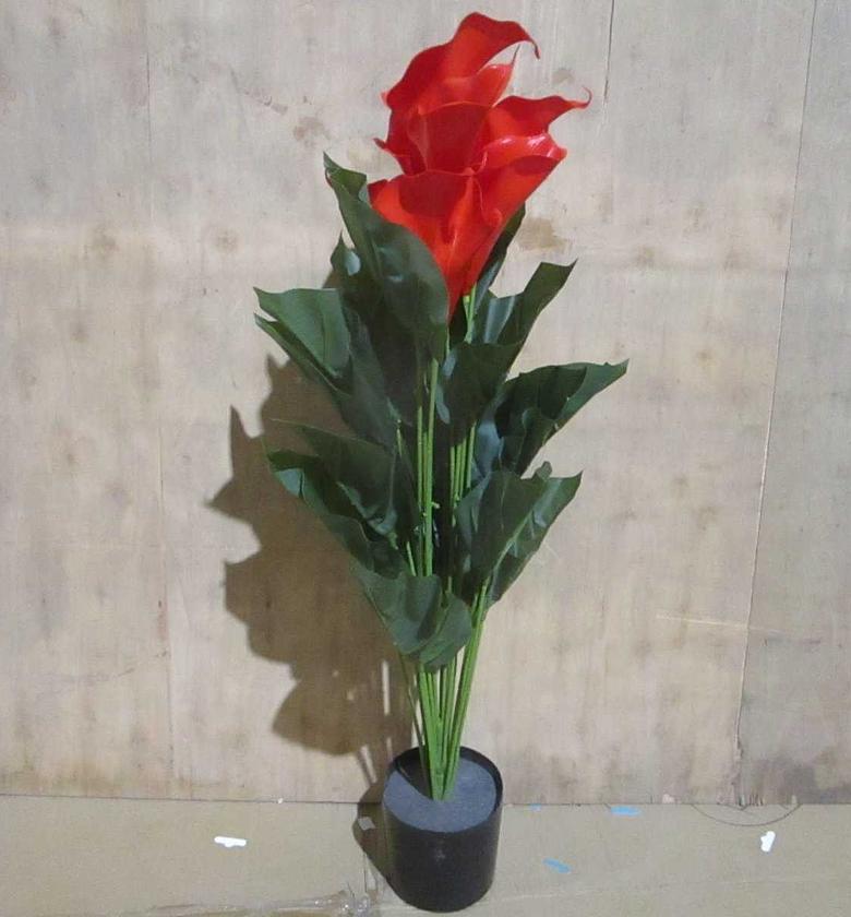 Artificial plante red 80cm image