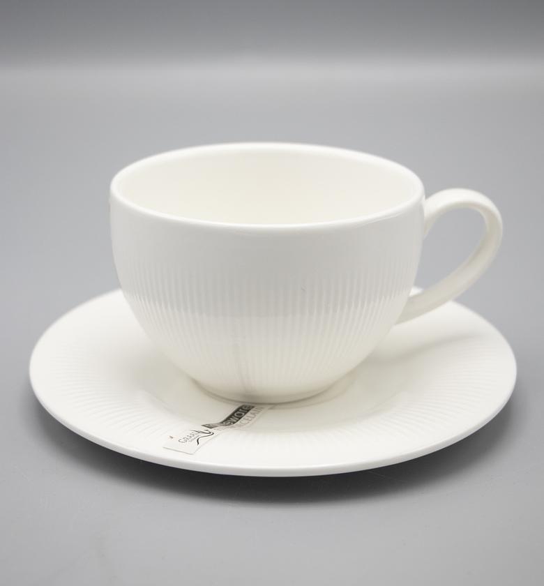 cup 350ml w plate13.5X10. image