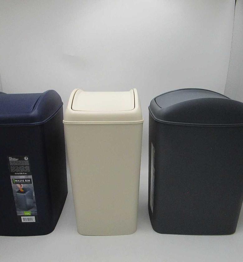 Dustbin pp 10ltr 3ass clr image