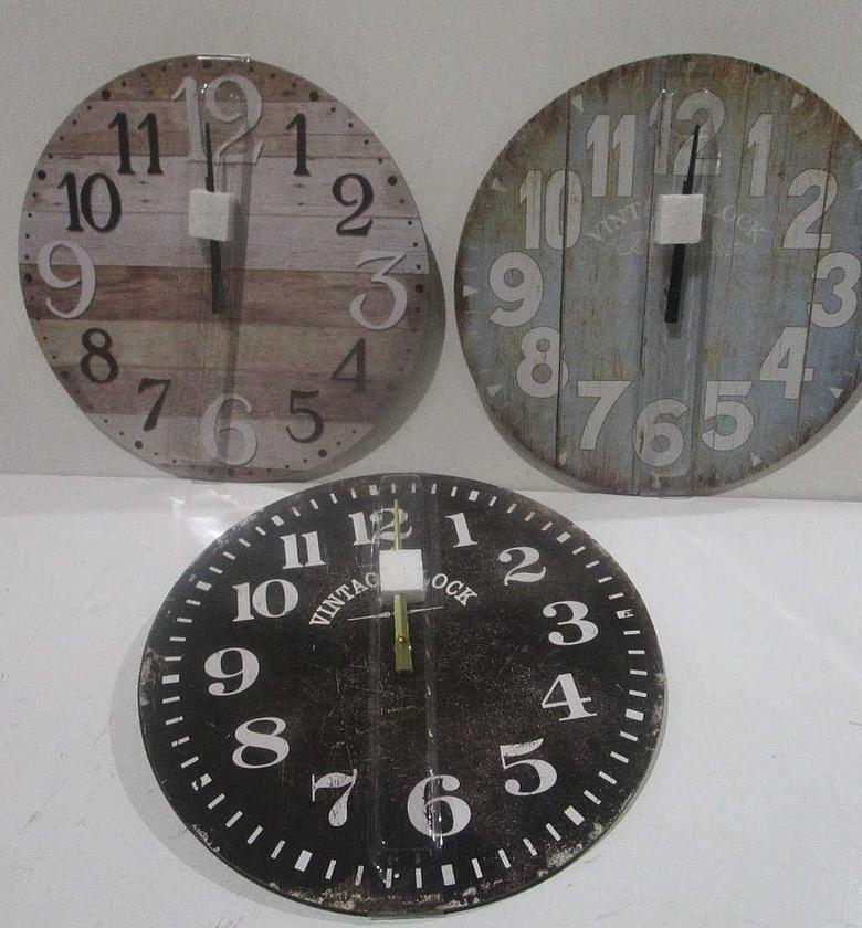 Mdf wall clock alex d38 image