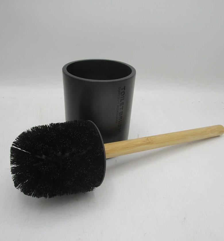 Toilet brush polyresin - black image