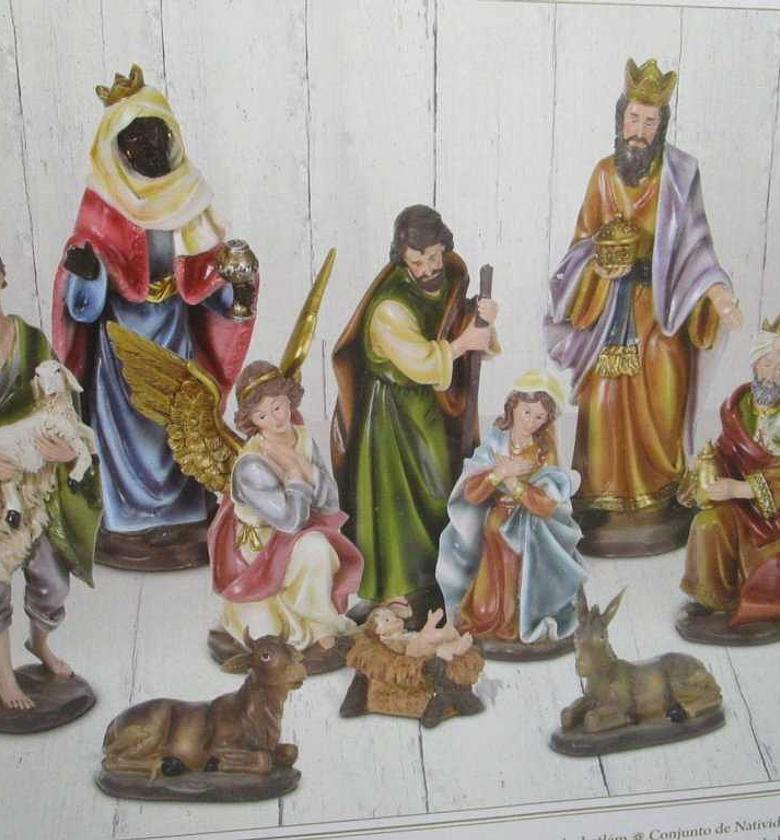 Christmas nativity set 10pcs image