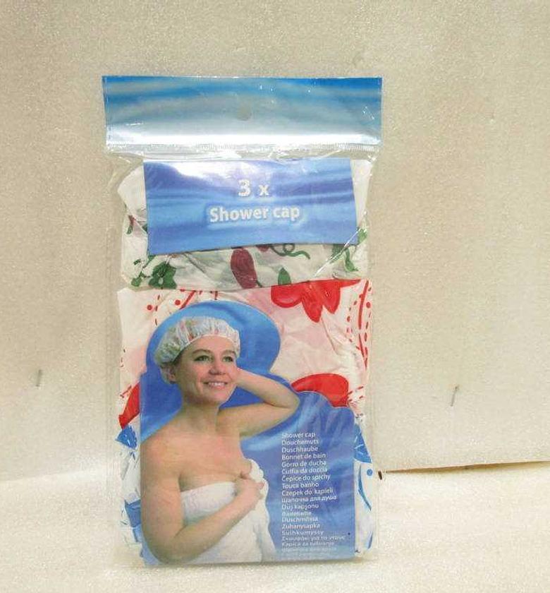 Shower cap set 3pcs image