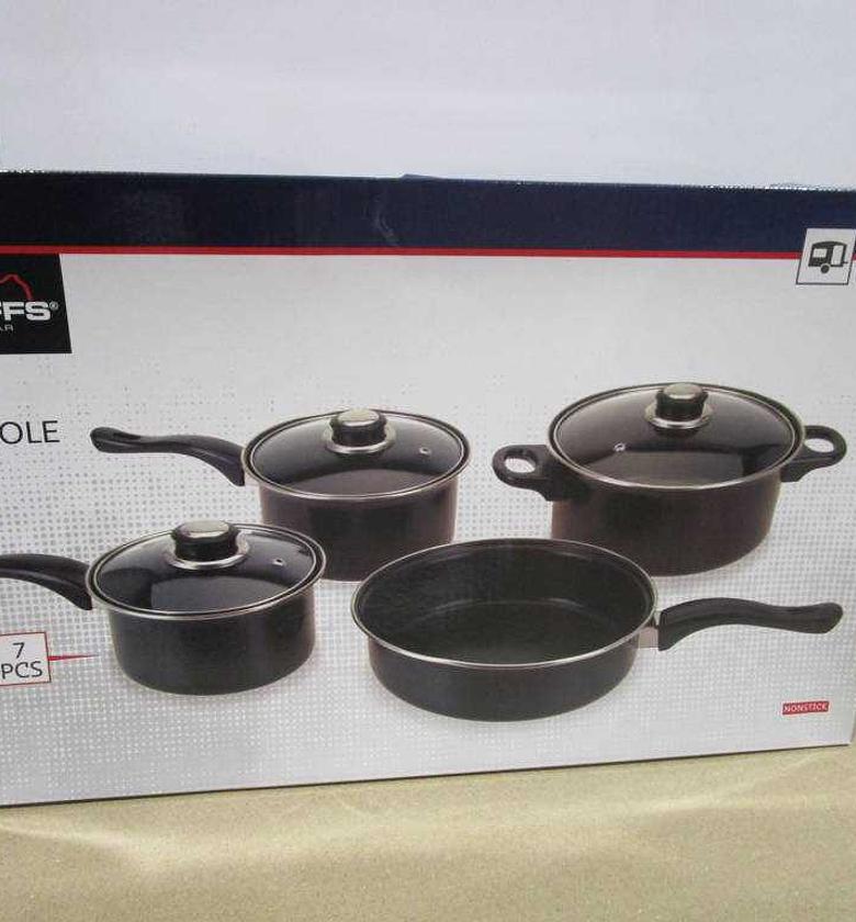 CASSEROLE SET 7 PIECES NO image