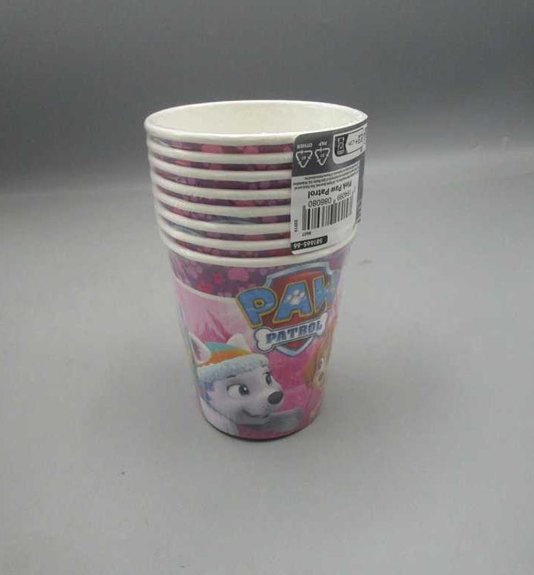 Cup 8 pink paw patrol image