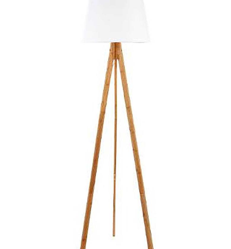 Lamp bamboo white bahi h160 image