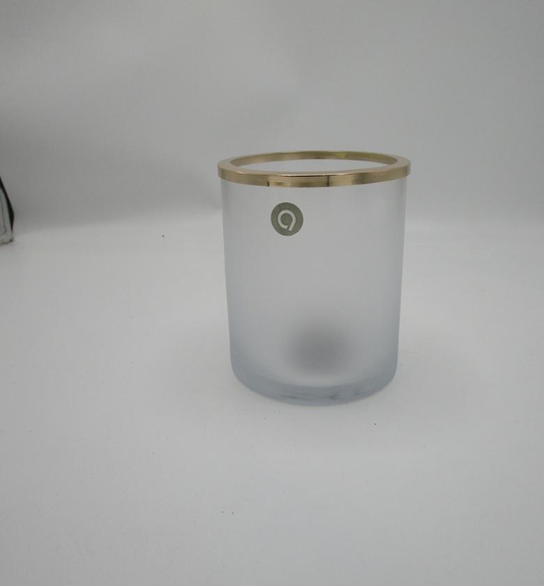 CANDLE HOLDER FROST GLASS image