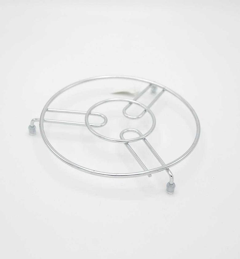 Round insulation pad chrome19cm image