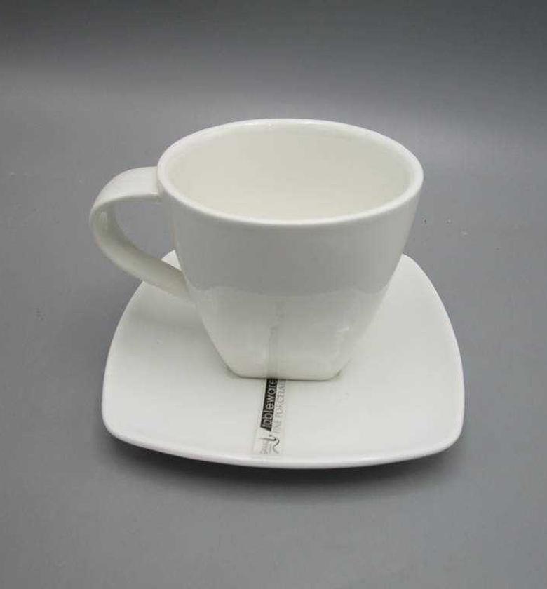 Cup 330ml w plate 12.6x9.5x8.8, image