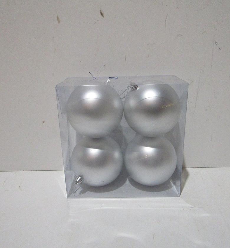 Xmas ball-set of 4pcs pvc image