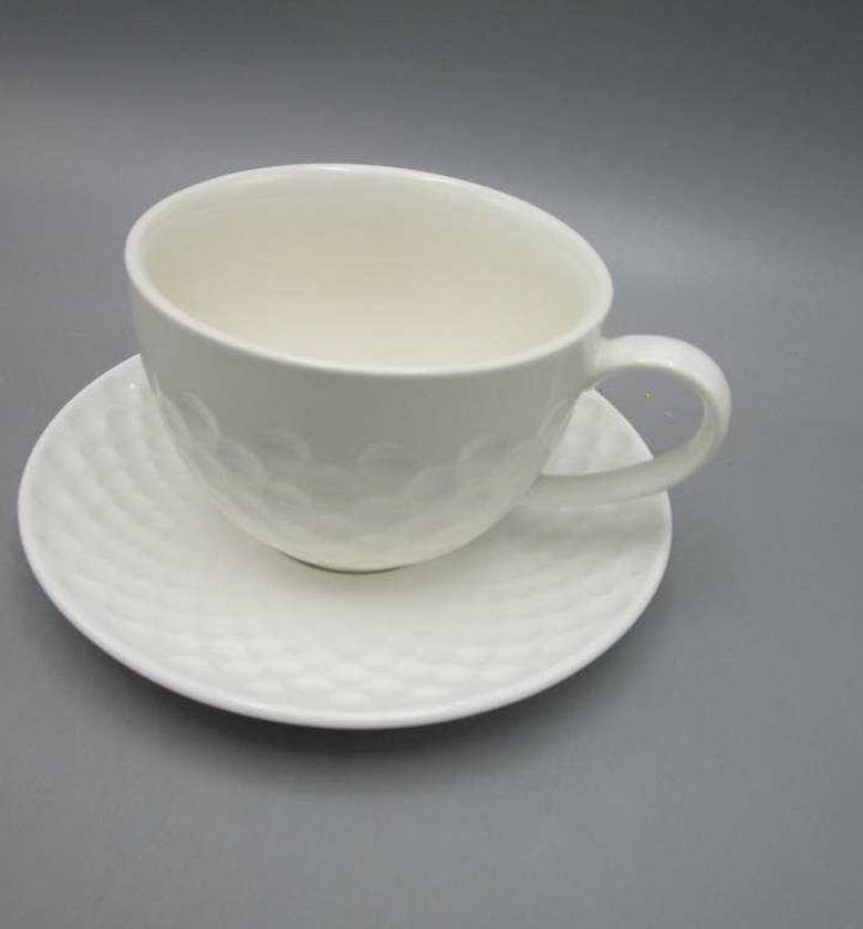 Coffee cup + 6" saucer image