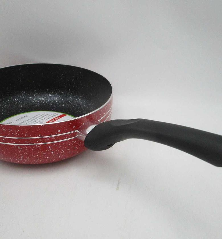 Saucepan red color 20 cm image