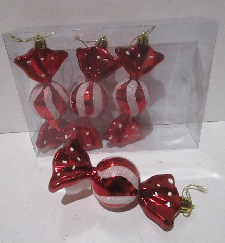 Xmas deco-sugar set of 4pcs image