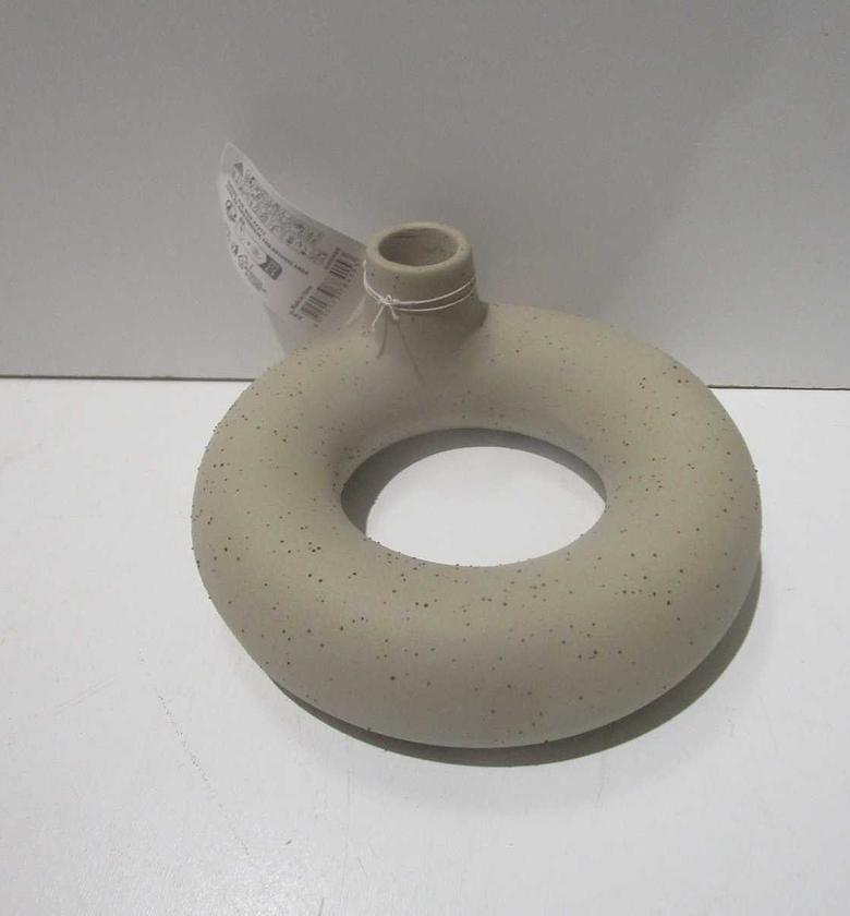 Candle holder 14x6cm donut image