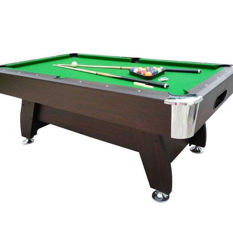 Billiard table size:96''x52"x32"; ball: image