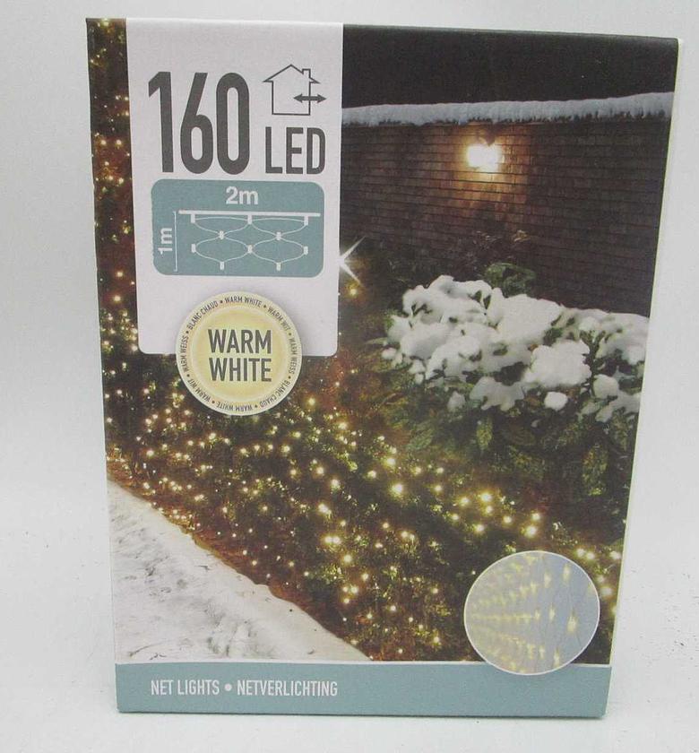 Chain 160 led white warm image