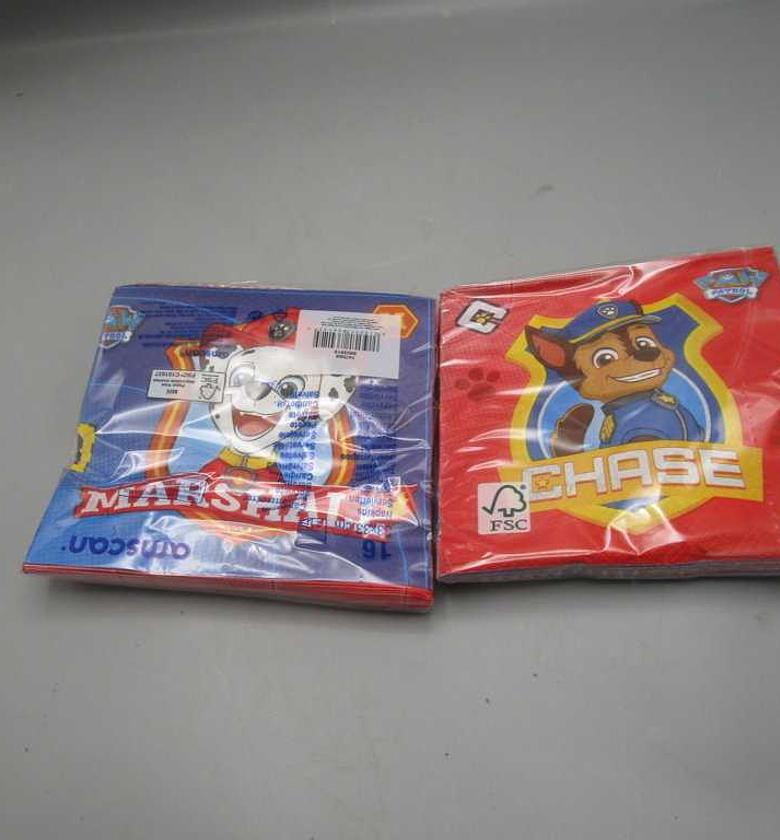 Napkins 16 paw patrol 2018 image