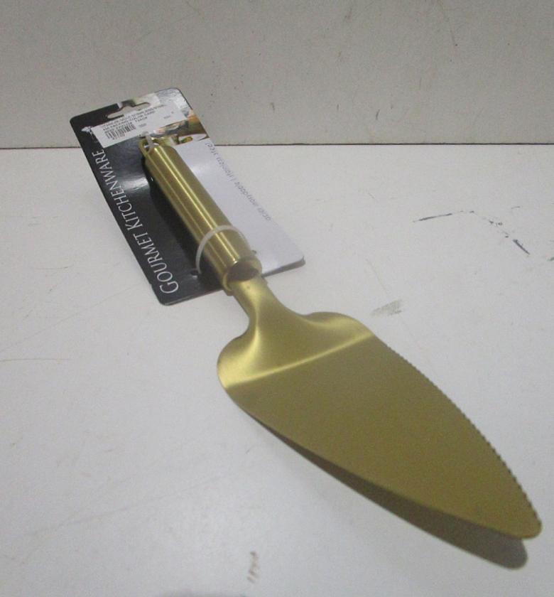 Cake server titanium gold image