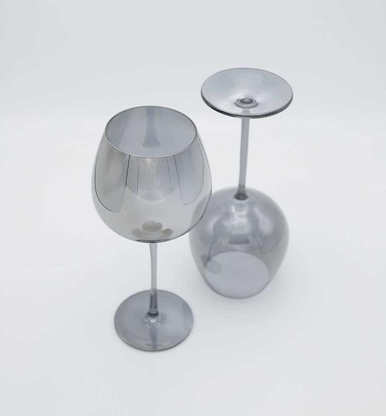 Glass wine cup smoke 550ml image