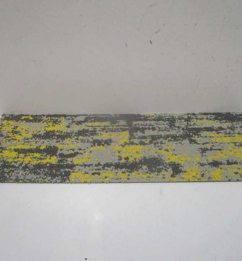 Carpet tile yellow 100*33.33*0.9cm image