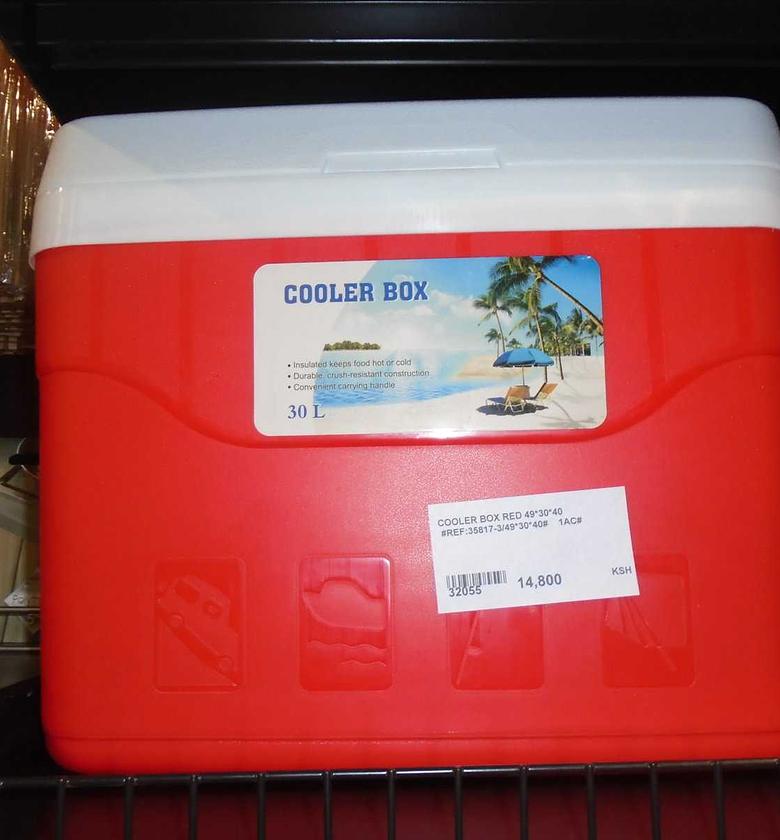 Cooler box red 49*30*40 #ref:35817-3/49*30*40# image